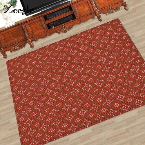 Zeegle Carpet For Living Room Bedroom Child Baby Play Delicate Rug Home Floor Fashion Study Room Mat Decor