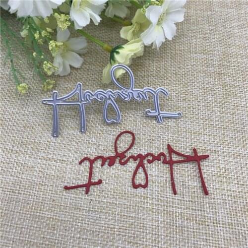 Metal Cutting Dies for DIY Scrapbooking Album Paper Cards Decorative Crafts Embossing Die Cuts