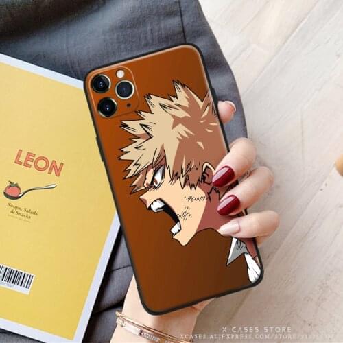 My Hero Academia Katsuki Bakugo FOR IPhone Se 6 6s 7 8 Plus X Xr Xs 11 12 Mini Pro Max TPU Soft Silicone Phone Case Cover Shell