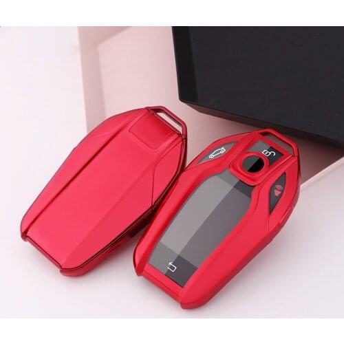 Soft TPU Car LED Display Key Cover Case for BMW 5 7 series G11 G12 G30 G31 G32 i8 I12 I15 G01 X3 G02 X4 G05 X5 G07 X7