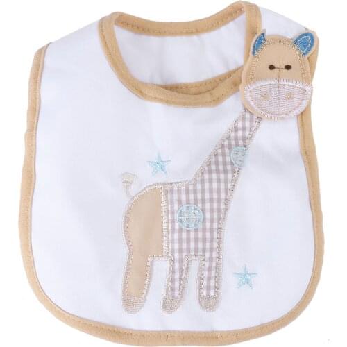 Baby Bib Baby Stuff Newborn Infants Kids Thick Cotton Bibs Baby Lunch Bibs Cute Towel 3 Layer Waterproof Bibs Soft Baby Bibs L3