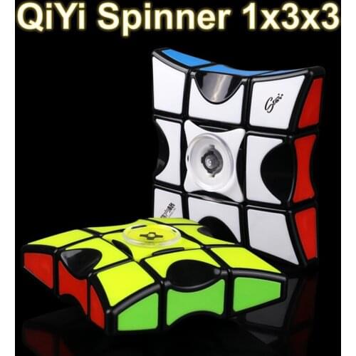 New QiYi Mofangge Spinner 1x3x3 Cube Black Educational Learning Toys For Children Adult Speed Magic Puzzle Magic-Cube Games