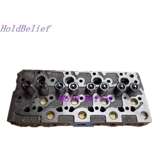 Complete Diesel Cylinder Head with Valves and Spring Installed For Kubota V1702