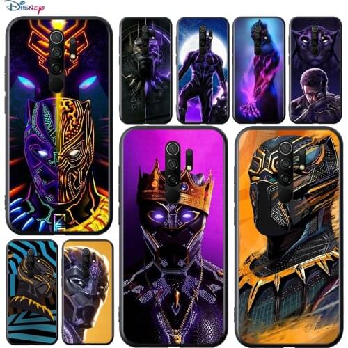 Black Panther Marvel Avengers Super Hero For Xiaomi Redmi 9A 9C 9 Prime GO 8A 7A 6A 5A 4X S2 Pro Plus TPU Silicone Phone Case