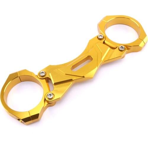 SMOK Motorcycle Accessories CNC Aluminum Alloy Front Fork Stabilizer Bracket For Honda CB650F CBR650F 2014 2015 2016 2017