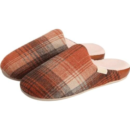 New Autumn Winter Women Men Slippers Bottom Soft Home Shoe Cotton Thick Slippers Indoor Slip-On Slides Comfortable Shoe Slippers