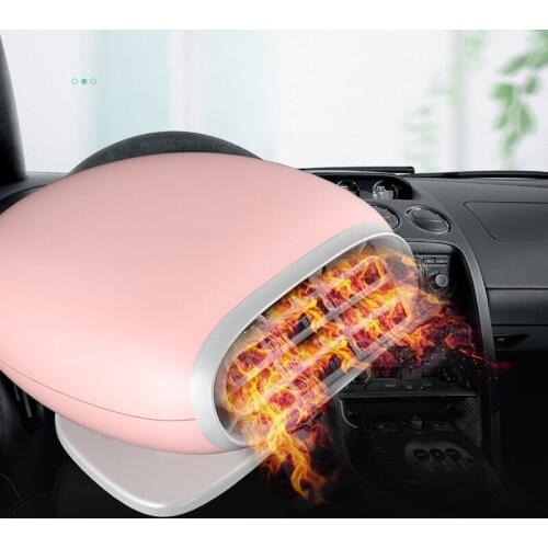 FanPortable Dryer Windshield Demister Defroster Auto 12V 150W Mini Portable Car Heater Fan Blower Winter Warmer Demister Device