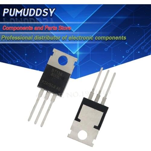 10PCS BT136-600E BT137-600E BT138-600E BT139-600E BT136-800E BT137-800E BT138-800E BT139-800E TO-220 BT136 BT137 BT138 BT139 IC