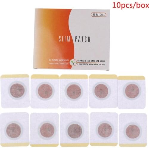 10 Pcs Extra Strong Body Belly Waist Losing Weight Cellulite Fat Burner Sticke Slimming Slim Patch Fat Burning Slimming Products