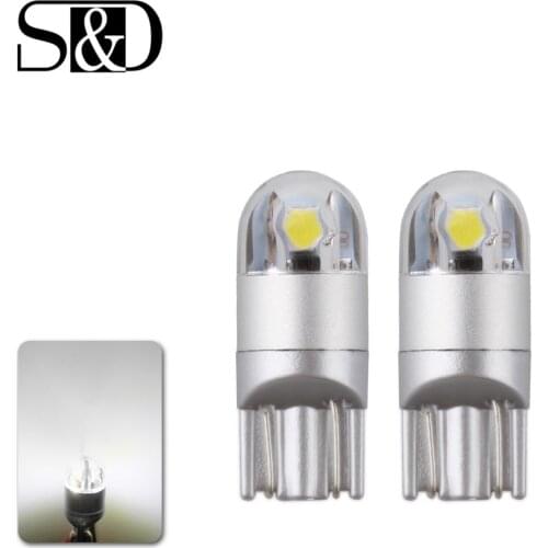 2x W5W Led T10 Bulb 194 168 Turn Signal License Plate Light Clearance 6000K White Red Yellow Blue 12V Auto Lamp Car Lights Bulbs