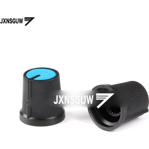 50PCS Quality plastic knob Single double potentiometers