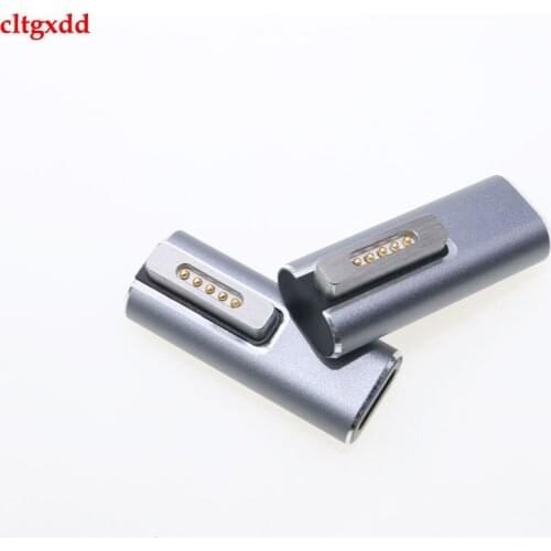 1PCS Type-c female to second-generation T-head magnetic PD USB C adapter to iOS interface 2PD fast charge MacBook Air/Pro