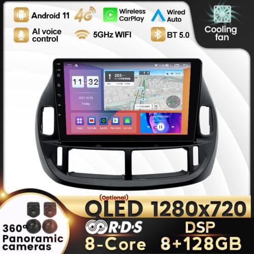 6G+128G Android 11 4G LTE RDS DSP Car Radio Multimedia Video Player For Toyota Estima ACR30 RHD 2004 Navigation GPS SWC BT