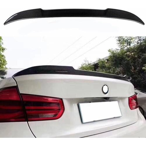 Real Carbon Fiber Trunk Car Spoiler Wing For BMW F30 3 Series Sedan & F80 M3 2013-2018 CS Style Rear Wing Spoiler Lip