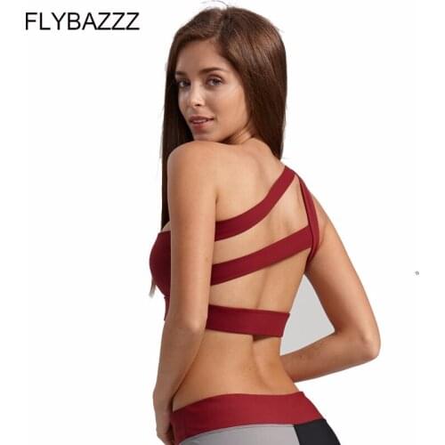 Women Breathable Sexy Sports Bra High Impact Yoga Bra Padded Gym Wear Fitness Tops Backless Workout Tank Tops Running Sport Vest