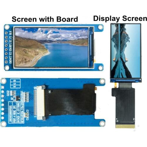 IPS 1.9 inch 30PIN HD TFT LCD Color Screen ST7789 Controller SPI/8Bit Parallel Interface 170(RGB)*320