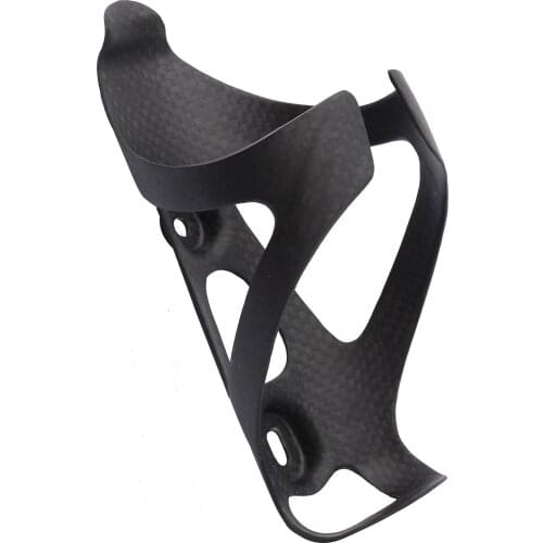 Lightweight Bicycle Bottle Holder Full 3K Carbon Road Bike Water Bottle Cage Mount Cycling Water Cup Holder Bike Accessories
