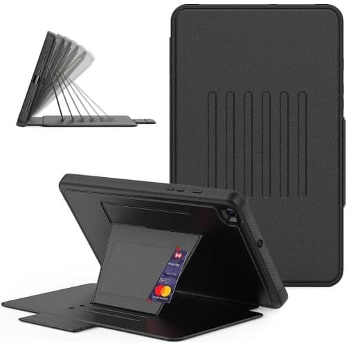 For samsung galaxy tab a 8.0 2019 case leather flip smart cover for samsung tab T290/T295 with magnetic and adjustable kickstand