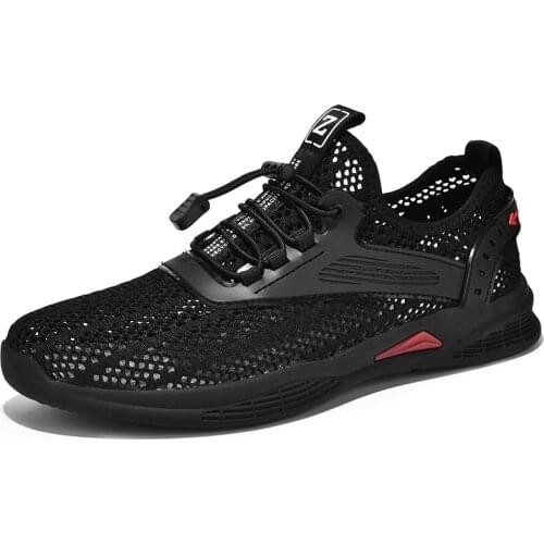 Breathable Mesh Casual Men Shoes Summer Sneakers Men Running Shoes Mens Lightweight Slip-on Zapatos De Hombre