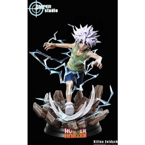 Qi Ya Beats Enemies Full-time Hunter GK Limited Statue Figure
