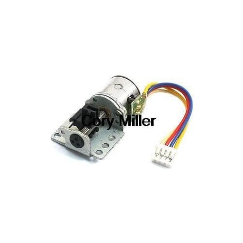 Female 4Pin Connector Wire 80RPM 2Phase 7.5C DC Stepper Stepping Motor