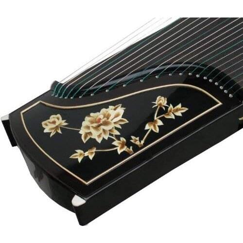 Chinese 21 string zither Ebony GuZheng