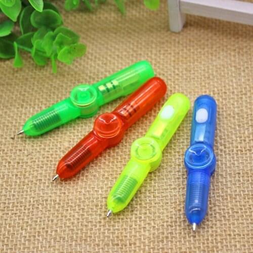 Creative Flash Pen Decompression LED Luminescent Decompression Color Lamp Student Toy Stationery Wholesale