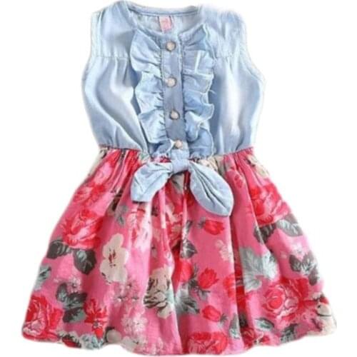 Summer Flower Girls Dresses Wedding Girls 2-7 Years Embroidery Lace Gown Princess Dress Tulle Kids Elegant girls