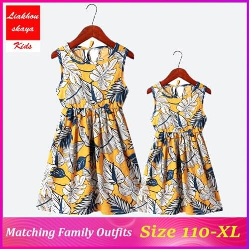 Одинаковые платья для мамы и дочки Liakhouskaya China At AliExpress