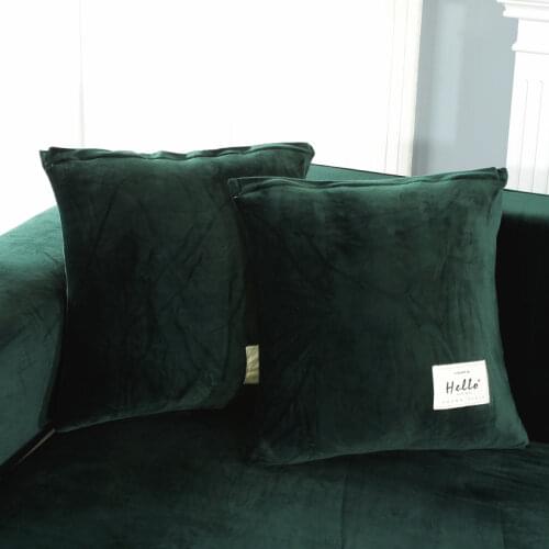 Plush Cushion Cover Decorative Pillows for Sofa Home Decor Velvet Pillow Covers for Living Room Throw Pillowcases for Pillows