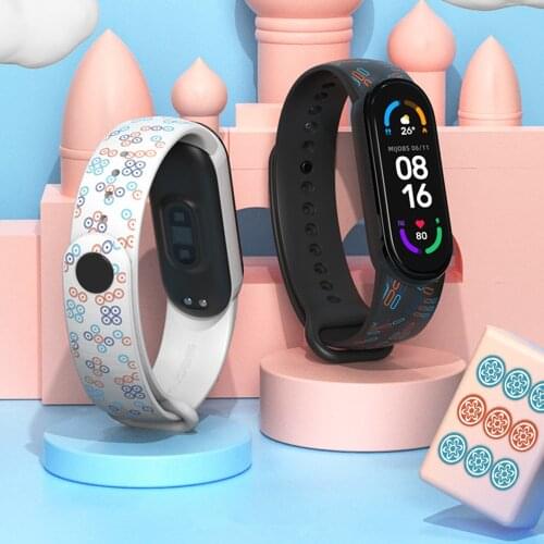 Bracelet for Xiaomi Mi Band 6 5 Strap Sport Replacement Wristband MiBand 4 3 MIband Wrist Strap for xiaomi Mi Band 4 6 strap