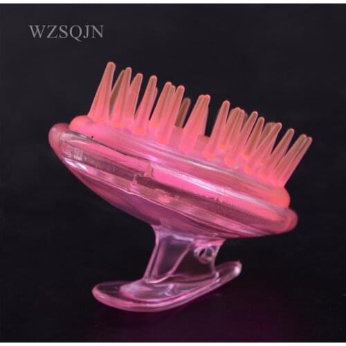 Silicone Head Body Massager Shampoo Scalp Massage Brush Hair Washing Comb Body Shower Brush Bath Spa Slimming Massage Brush