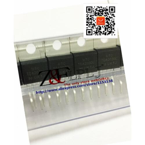 TDA2030L TDA 2030L TDA2030 TO-220 Audio Amplifier / Audio IC New Original 10pcs/lot