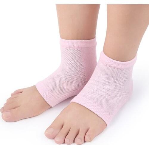 Sweat Absorbing Anti Cracking Heel Sock Moisture Cracked Heel Socks Protection Sleeve Moisturizing Heel Pain Cushion Ankle Sock