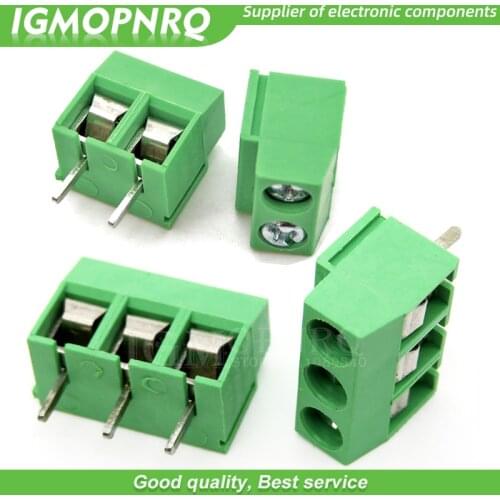 10PCS KF126 2P 3P KF126-2P 250V 8A Screw 2Pin 5.08mm Straight Pin PCB Screw Block 26-14A WG