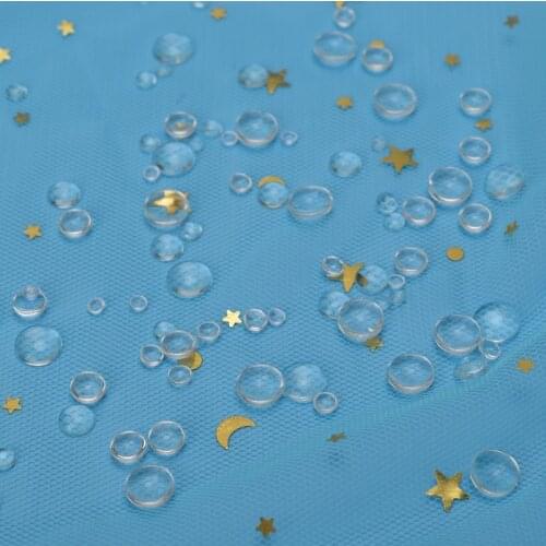 100/200/500pcs Simulation Dewdrop Waterdrop Droplets Stones for DIY Paper Craft Making