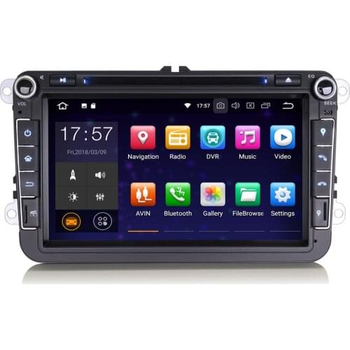 8" Android 10.0 OS Car DVD Multimedia GPS Radio System Player for Skoda Octavia 2004-2013 Superb 2008-2015 Roomster 2003-2015