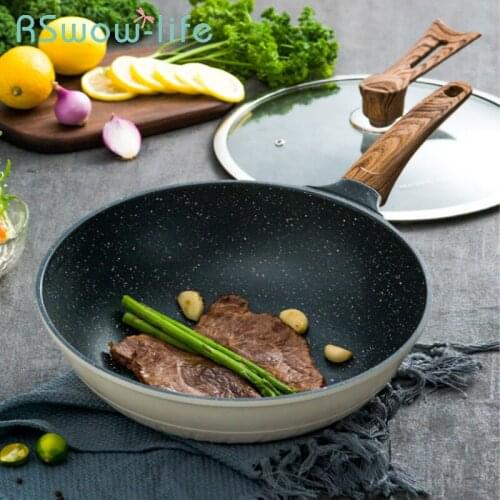 Maifan Stone Non-stick Frying Pan Suitable for Induction Cooker Coal Gas Stove Dedicated Multi-function Home Cooking Pot Pan