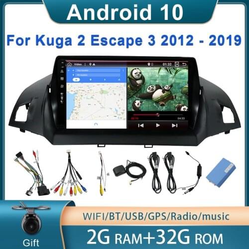 Bosion For Ford Kuga 2 Escape 3 2012 - 2019 Car Radio Multimedia Video Player GPS Navigation Android no 2din 2 din Car DVD USB