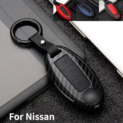 ABS +silicone Car Remote Key Case Cover For Nissan Rogue XTrail T32 T31 Qashqai J11 J10 Kicks Tiida Pathfinder Murano Juke