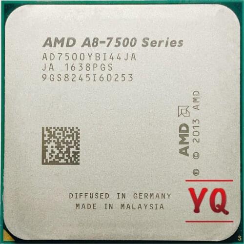 AMD A8-Series A8-7500 A8 7500 3.0GHz Quad-Core AD7500YBI44JA Socket FM2