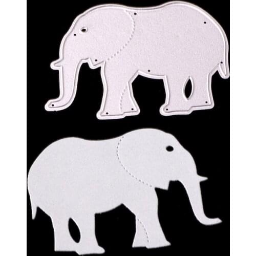 ABOOM Metal Cutting Dies For Scrapbooking Elephent Die New Stamps and Dies DIY Craft Die Cut For Card Making Craft Metal Die
