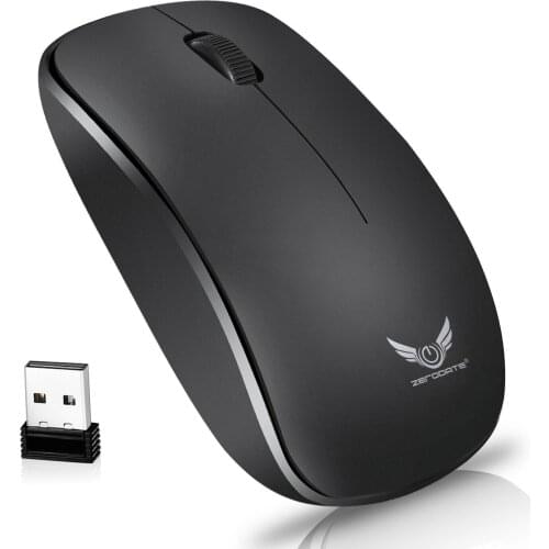 New Zerodatet16 Laptop Business Office 2.4G Wireless Mouse Mini Wireless Mouse Gaming