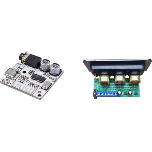 Diy Bluetooth Audio Receiver Board 4.0 4.1 4.2 5.0 Mp3 Lossless Decoder Board & Digital Power Amplifier Audio Board