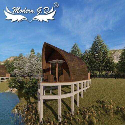 Popular boat shape graphene dome house for sell