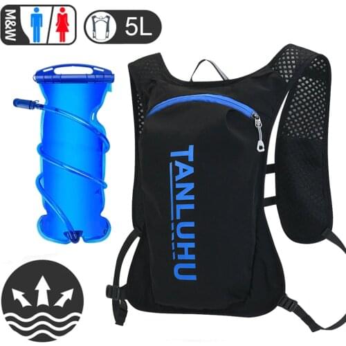 5L Trail Running Hydration Backpack,Men Women Ultra Running Vest Pack,Trekking Jogging Marathon Backpack Hiking Bike Rucksack