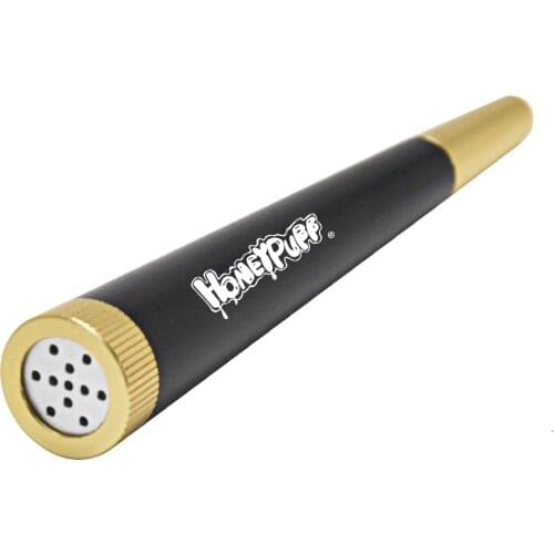HONEYPUFF Removable Metal Smoking Pipe Tobacco Pipe With Filter Mouth Tips Metal Pipes For Smoking Herb Accessories