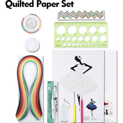 Starter Quilling Paper Tool kit fukk set DIY handmade paper tools DIY forf card making scrapbooking Decoration Craft supplies