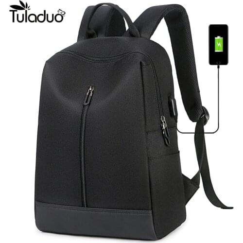 USB Laptop Backpack Waterproof Anti-theft Large Capacity Student Backpack Bag Teenager Boy Girl Travel