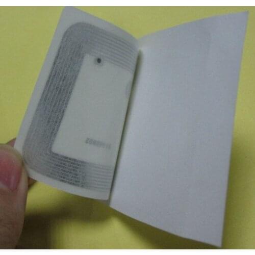 20pcs NFC Tag Sticker 41x25mm Rectangle 13.56MHz RFID Label ISO14443A Access Control Ticketing eCash